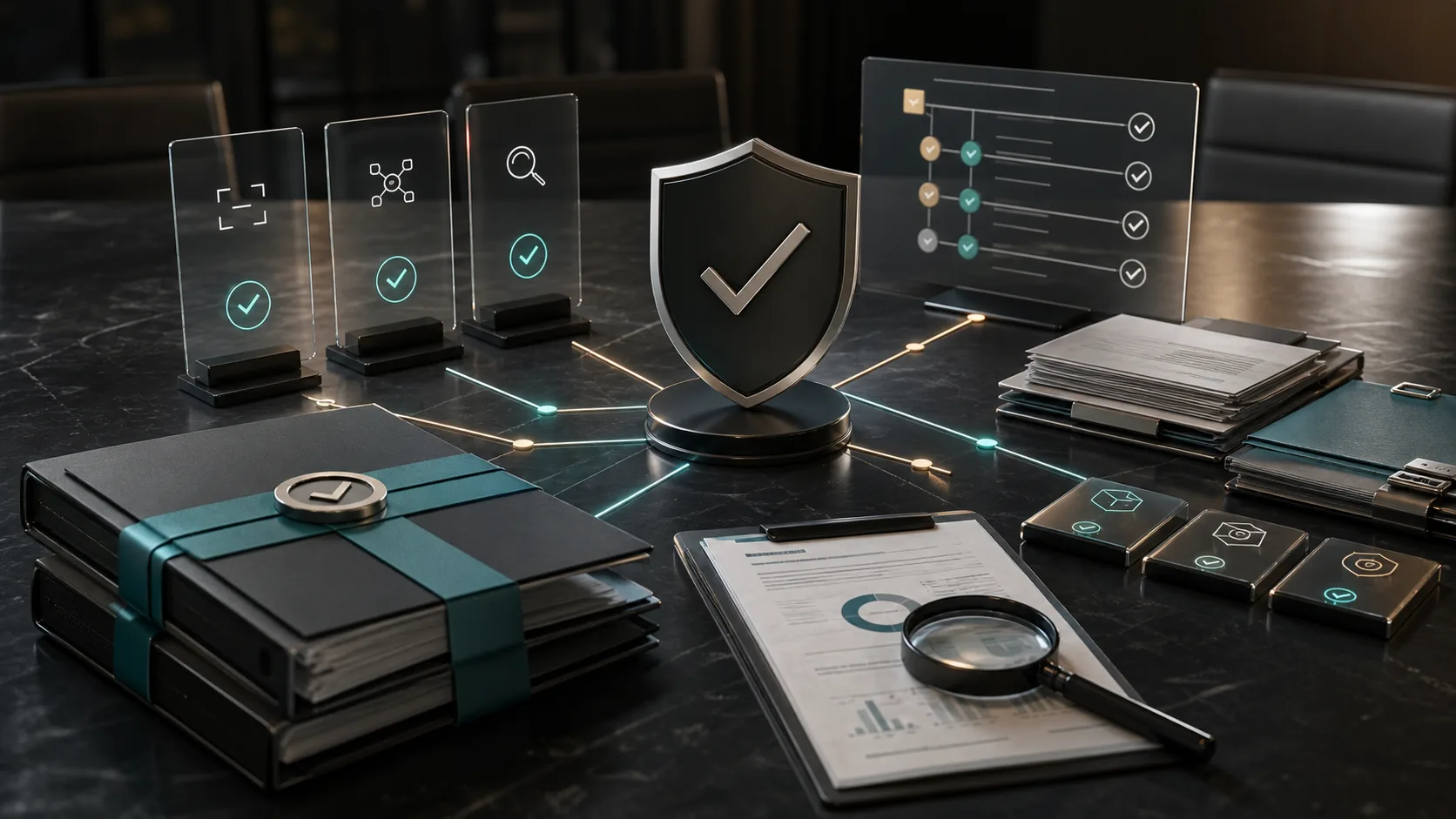 Evidence-based audit materials and transparent product data governance